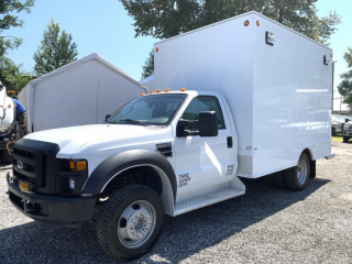 2008 Ford F550 - 12FT UTILITY / BOX TRUCK NEW CVI - READY TO WORK FOR YOU