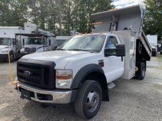2008 Ford F450 - 9FT DUMP TRUCK NEW CVI - SPENT OVER $10,400 ON SERVICE REPAIRS