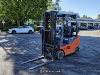 TOYOTA 3,500 lb Forklift 8FGCU18