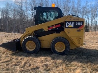 2017 CAT 246 D Skid Steer