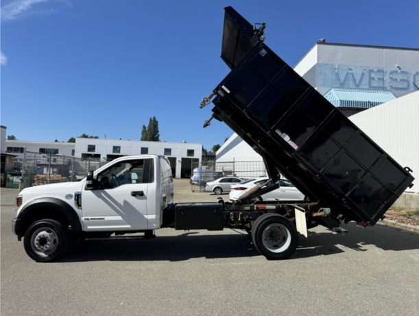 2018-ford-f550-12ft-dump-truck-high-wall-new-cvi-low-low-mileage-ready-to-work-big-1