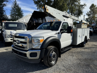 2011 Ford F550 - 34FT BUCKET TRUCK NEW CVI - BUCKET/BOOM CERTIFIED - READY TO WORK