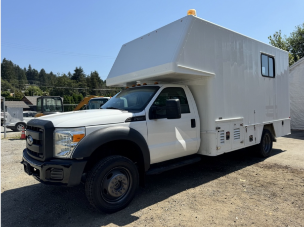 2012-ford-f550-14ft-fiber-splicing-service-box-truck-new-cvi-low-mileage-truck-ready-to-work-big-1