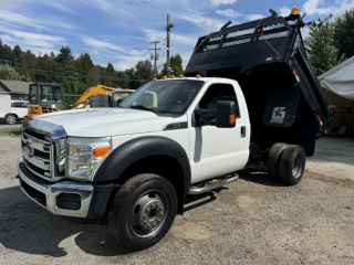 2011 Ford F450 - 9FT DUMP TRUCK EX: MUNICIPAL - LOW MILEAGE TRUCK