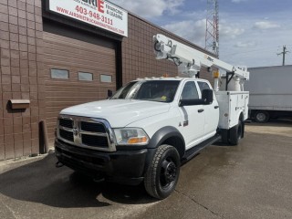 2011 Dodge or Ram 5500 ST Crew Cab ALTEC Bucket Truck Diesel