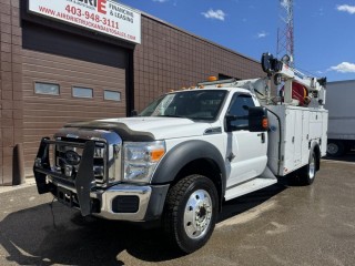 2015 Ford F-550 XLT Reg Cab Service Truck CRANE VMAC