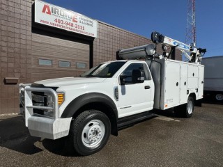 2017 Ford F-550 XLT 4X4, NEW 11' BODY, CRANE, VMAC