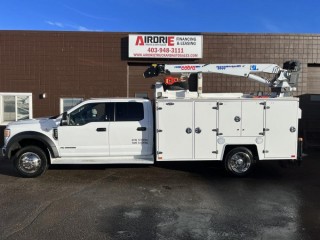 2022 Ford F-550 DRW XLT Crew Cab Service Truck VMAC CRANE