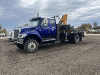 2006 International Workstar 7300 4×4 W/Effer 95-4S Crane