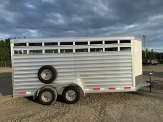 2024 Exiss 16' stock trailer