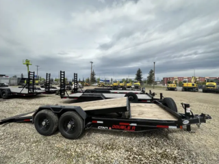 2025 Double A 20' tilt deck car hauler