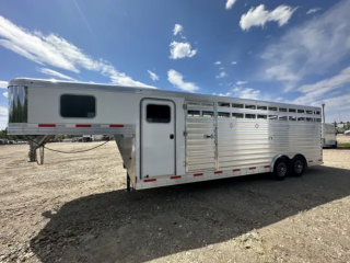 2024 Exiss STC-8024 Stock Trailer