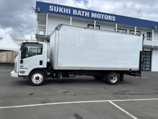 2016 Isuzu NQR 18' DRY BOX + RAILGATE + CVI COMPLETED + DIESEL