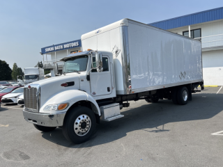 2017 Peterbilt 337 26' DRY BOX + LIFTGATE + CUMMINS ENGINE + ALLISON