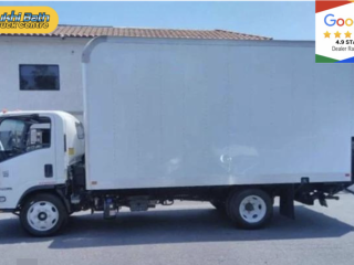 2022 Isuzu NPR 16' DRY BOX + 96" x 96" + POWER TAILGATE + DIESEL