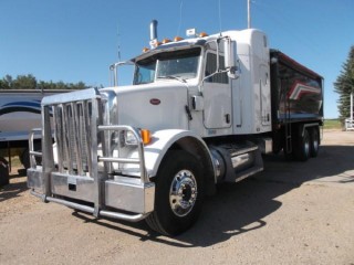 2009 PETERBILT 365 T/A GRAIN TRUCK