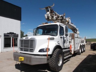 2007 FREIGHTLINER M2 112 TRI-AXLE DRILL/ANCHOR TRUCK