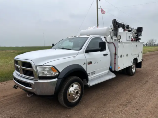 2012 Dodge 5500 4x4 Service Truck / DSL / 4027LBS / T100 COMP