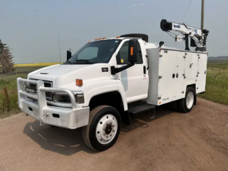 2007 GMC C5500 4x4 Service Truck/DURAMAX/5500LBS/BRUTUS