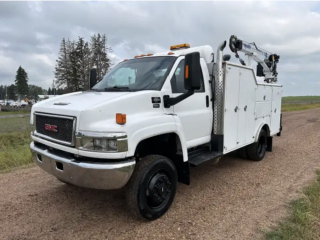 2007 GMC C5500 4x4 Service Truck / DSL / MILRON / 5500LBS