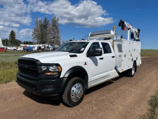 2024 Dodge 5500 CrewCab 4x4 Service Truck / DSL / 5500LBS / 3In1WELDER