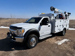 2017 Ford F550 4x4 Service Truck / DSL / 6000LBS / VMAC / 3In1 Welder