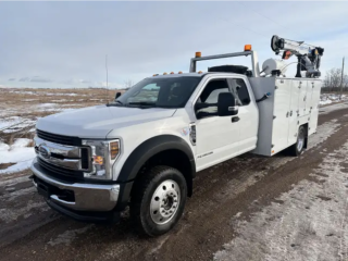 2019 Ford F550 4x4 Service Truck / DSL / BRUTUS / 5500LBS / WELDER