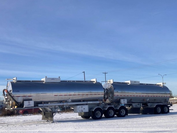 2013-tremcar-super-b-56000-liter-14800-gallon-insulated-aluminum-tank-trailer-tc-406-fuel-diesel-big-1