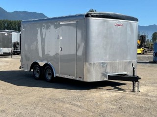 2024 Cargo Mate Blazer 8.5X14 w/ Barn Doors 7000lb GVWR (ice)