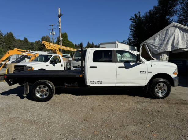 2011-dodge-ram-2500-hd-85ft-flat-bed-truck-repairs-needed-big-1