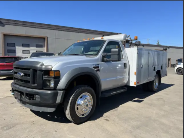 2008-ford-f-550-service-truck-11ft-3300w-vmac-diesel-low-kms-big-1