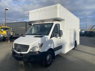 2017 Mercedes-Benz Sprinter 3500 170-inch WheelBase 14 Foot Cube Van With Power Tailgate Diesel Mercedes-Benz Sprinter